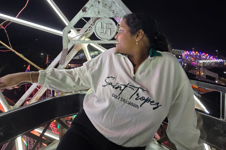 Photo of a city skyline at sunset